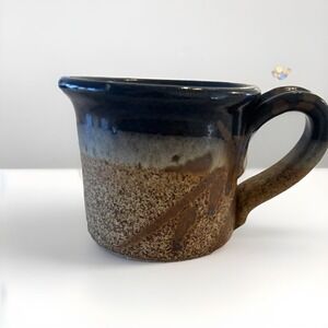 Cold Mountain Glazed Pottery Coffee Cup Mug Montana Rustic Cabin